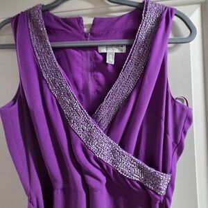 Formal gown is from the Belle by Badgley Mischka collection